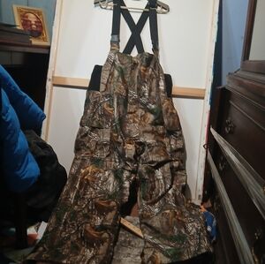 Men's Camouflage Ski & Snowboard Bib